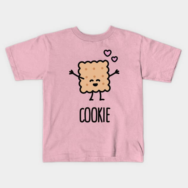 Cookie (milk also available) Kids T-Shirt by LaundryFactory